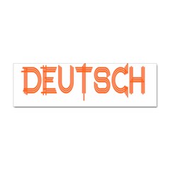 Deutsch Sticker Bumper (100 Pack) by ConteMonfrey