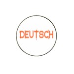 Deutsch Hat Clip Ball Marker (10 pack) Front