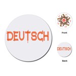 Deutsch Playing Cards Single Design (Round) Front