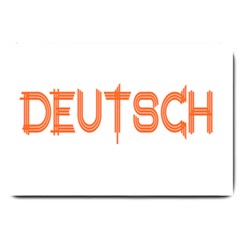 Deutsch Large Doormat by ConteMonfrey