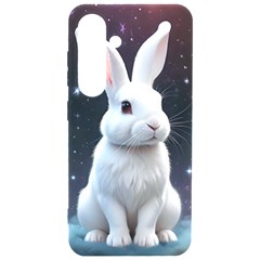 White Bunny Samsung Galaxy S24 6 2 Inch Black Tpu Uv Case