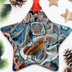 Blue Islands Star Ornament (two Sides)