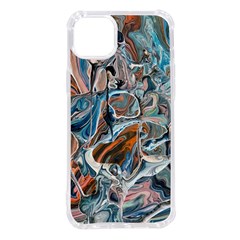 Blue Islands Iphone 14 Plus Tpu Uv Print Case by kaleidomarblingart