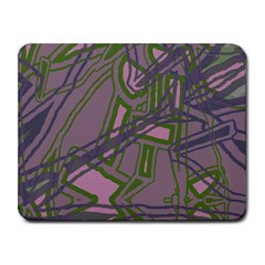 Vibrant Collage Vibes Print Small Mousepad