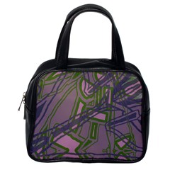 Vibrant Collage Vibes Print Classic Handbag (one Side) by dflcprintsclothing