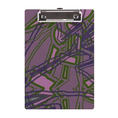 Vibrant Collage Vibes Print A5 Acrylic Clipboard