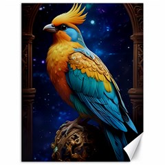 Exotic Bird Art Canvas 18  X 24  by AIDreaming