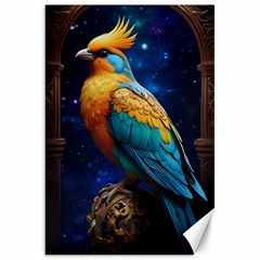 Exotic Bird Art Canvas 20  X 30 