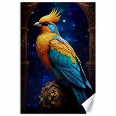 Exotic Bird Art Canvas 24  X 36  by AIDreaming