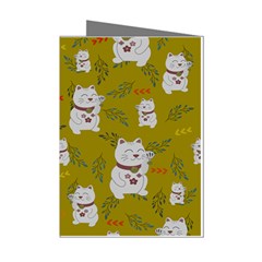 Super Lucky Cat Mini Greeting Cards (pkg Of 8)