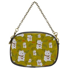 Super Lucky Cat Chain Purse (two Sides)