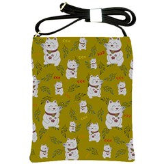 Super Lucky Cat Shoulder Sling Bag