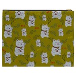 Super Lucky Cat Cosmetic Bag (XXXL) Back