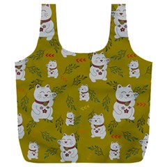 Super Lucky Cat Full Print Recycle Bag (xxxl) by GeekLover