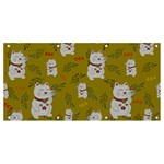 Super Lucky Cat Banner and Sign 8  x 4  Front