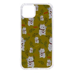 Super Lucky Cat Iphone 14 Plus Tpu Uv Print Case by GeekLover