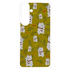 Super Lucky Cat Samsung Galaxy S24 6 2 Inch Tpu Uv Case by GeekLover