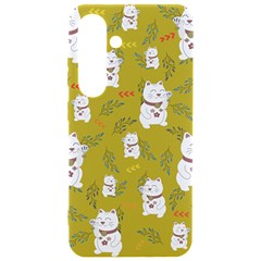 Super Lucky Cat Samsung Galaxy S24 6 2 Inch Black Tpu Uv Case by GeekLover