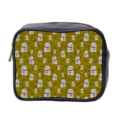 Super Lucky Cat Scaled Mini Toiletries Bag (two Sides) by GeekLover