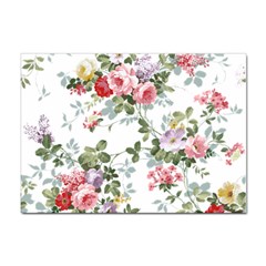 Floral Elements Peony Chinese Rose Sticker A4 (100 Pack)