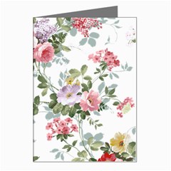 Floral Elements Peony Chinese Rose Greeting Cards (pkg Of 8)