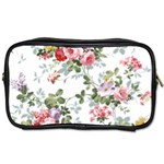 Floral Elements Peony Chinese Rose Toiletries Bag (Two Sides) Front