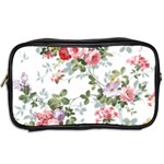 Floral Elements Peony Chinese Rose Toiletries Bag (Two Sides) Back