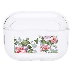 Floral Elements Peony Chinese Rose Hard Pc Airpods Pro Case