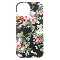 Floral Elements Peony Chinese Rose Iphone 15 Black Uv Print Pc Hardshell Case