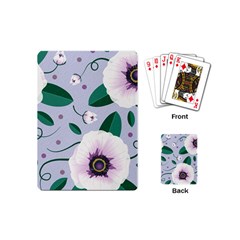 Flowers Petals Blossom Flora Playing Cards Single Design (mini)