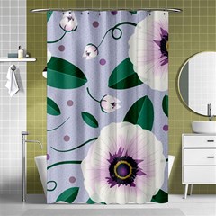 Flowers Petals Blossom Flora Shower Curtain 48  X 72  (small)  by Apenda