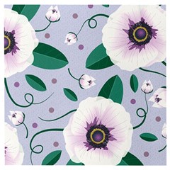 Flowers Petals Blossom Flora Wooden Puzzle Square by Apenda