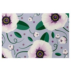 Flowers Petals Blossom Flora Banner And Sign 6  X 4  by Apenda