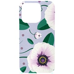 Flowers Petals Blossom Flora Iphone 15 Pro Black Uv Print Pc Hardshell Case by Apenda