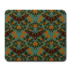 Day Of The Death Moth Large Mousepad