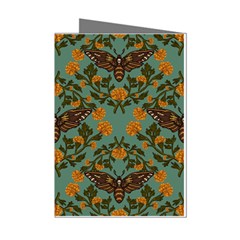 Day Of The Death Moth Mini Greeting Cards (pkg Of 8)