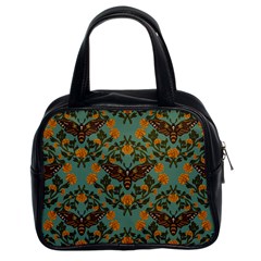 Day Of The Death Moth Classic Handbag (two Sides)