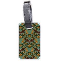 Day Of The Death Moth Luggage Tag (one Side)