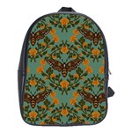 Day Of The Death Moth School Bag (XL) Front