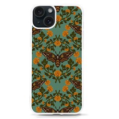 Day Of The Death Moth Iphone 15 Tpu Uv Print Case by GeekLover