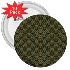 Day Of The Death Moth Scaled 3  Buttons (10 Pack) 