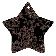 Venomous Elegance  Star Ornament (two Sides)