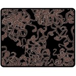 Venomous Elegance  Two Sides Fleece Blanket (Medium) 58.8 x47.4  Blanket Front