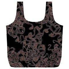 Venomous Elegance  Full Print Recycle Bag (xxxl)