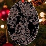 Venomous Elegance  UV Print Acrylic Ornament Oval Front