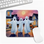 Friendly ghosts Large Mousepad Front