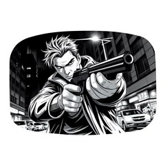 Criminal Ready For Action Mini Square Pill Box