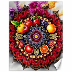 Fruity Mandala Canvas 12  X 16 