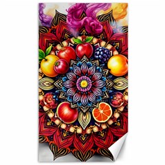 Fruity Mandala Canvas 40  X 72  by AIDreaming