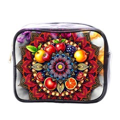 Fruity Mandala Mini Toiletries Bag (one Side)